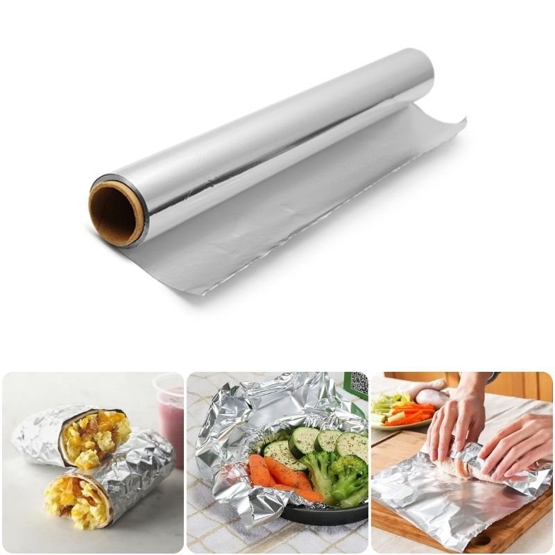 aluminium foil roll.